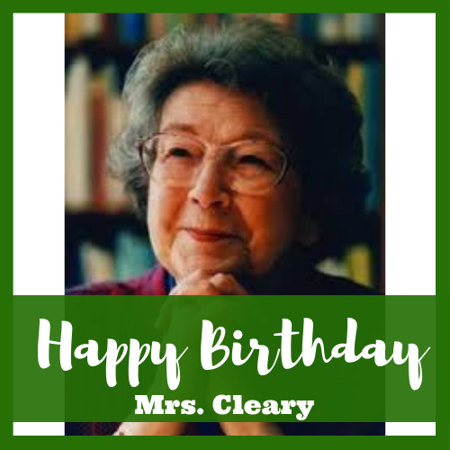 Happy Birthday Beverly Cleary!!! 16