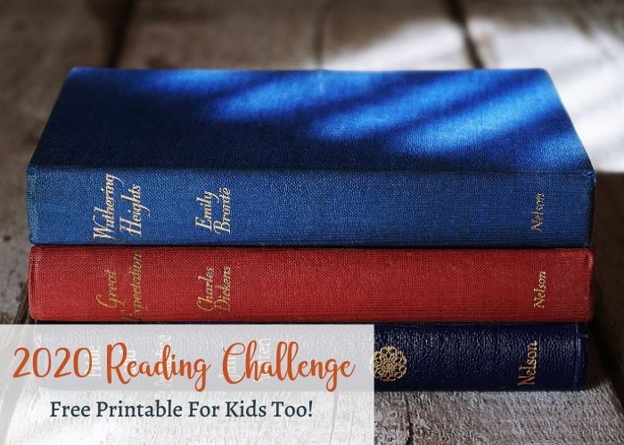 2020 Reading Challenge in Post Feature Image